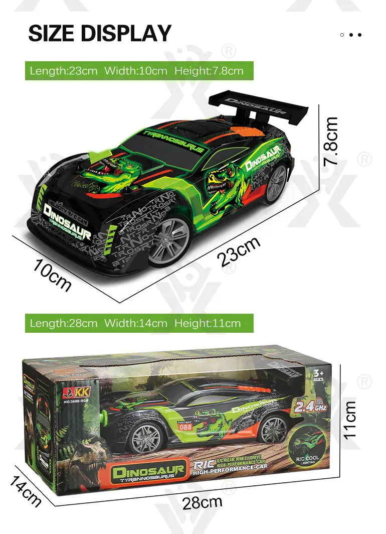1:16 Scale RC Drift Car with Dual Motors (TG4363246) — product detail panel 7