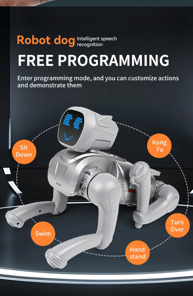RC Smart Robot Dog Toy with Voice & App Control (TG5105410) — product detail panel 10