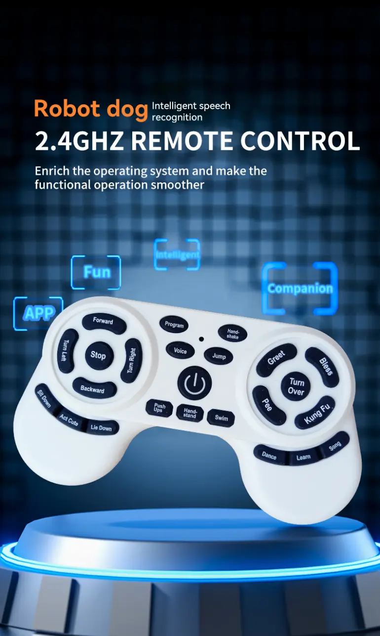 RC Smart Robot Dog Toy with Voice & App Control (TG5105410) — product detail panel 12