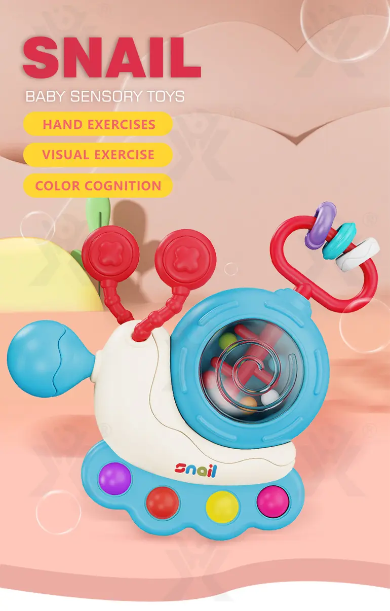 Snail Sensory Toys, Round-Edge Design (TG4834655) — product detail panel 1