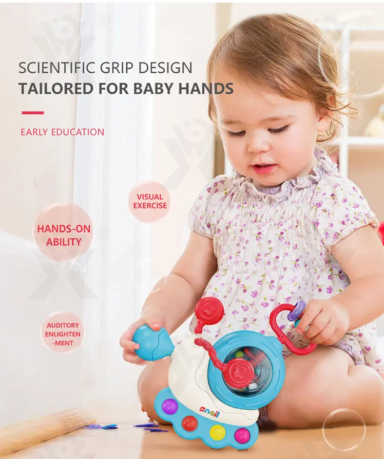Snail Sensory Toys, Round-Edge Design (TG4834655) — product detail panel 3