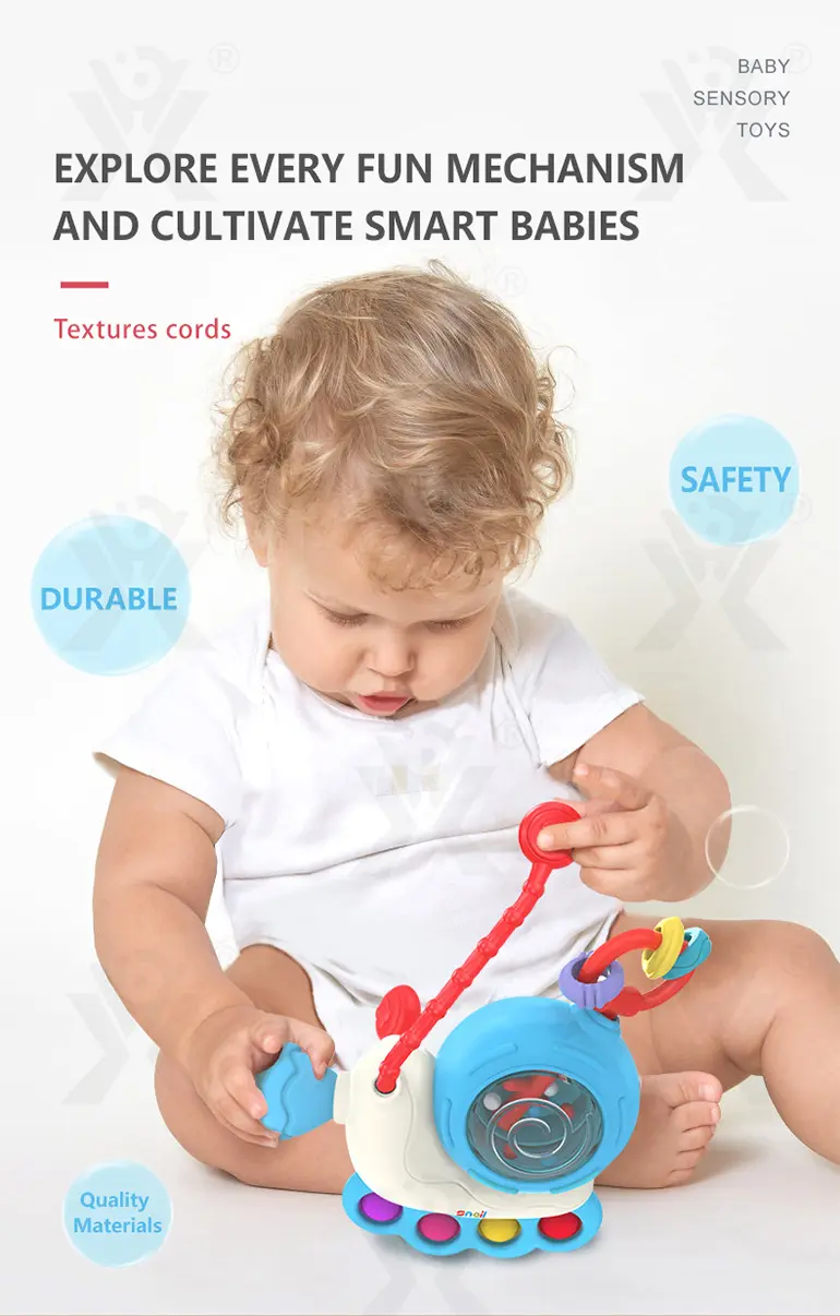 Snail Sensory Toys, Round-Edge Design (TG4834655) — product detail panel 6
