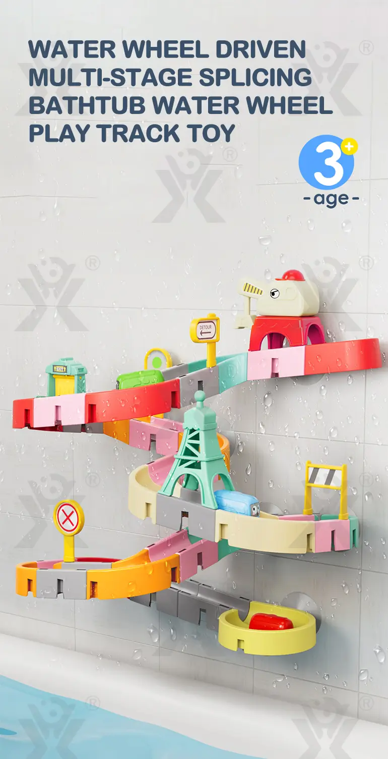 Bath Toys, Water Slide Building Toy for Toddlers (TG4976524) — product detail panel 1