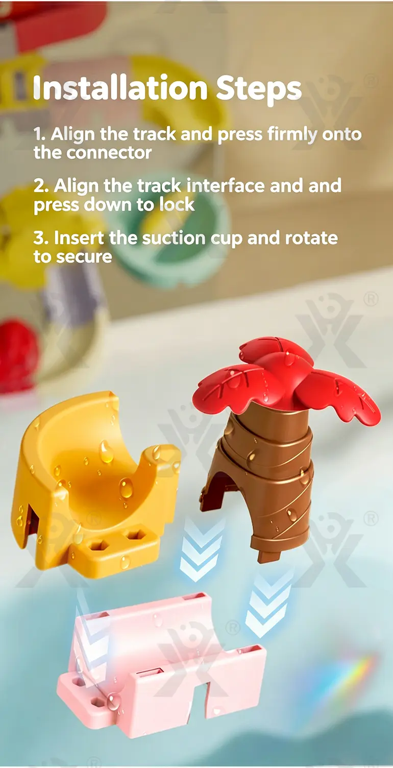 Bath Toys, Water Slide Building Toy for Toddlers (TG4976524) — product detail panel 5
