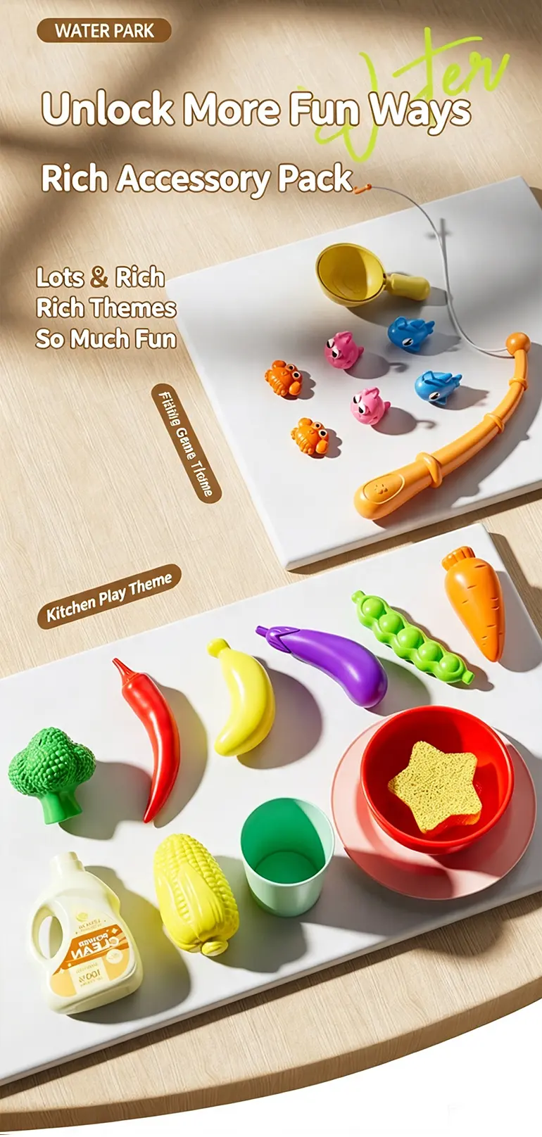 Water Table Toy, Children’s Play Sink Supply (TG5241956) — product detail panel 10