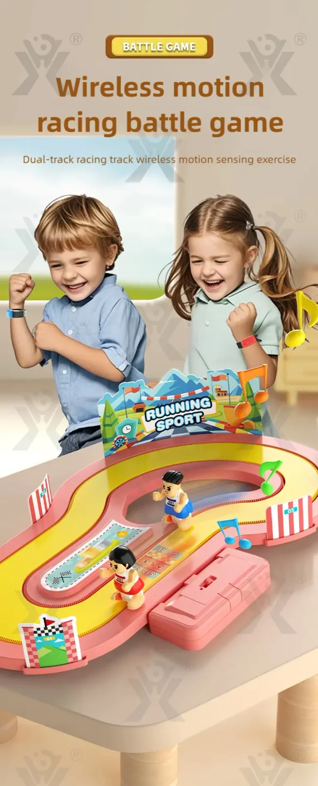 Wireless Motion Sensing Racing Game, Parent-Child Interactive Activities (TG5188226) — product detail panel 1