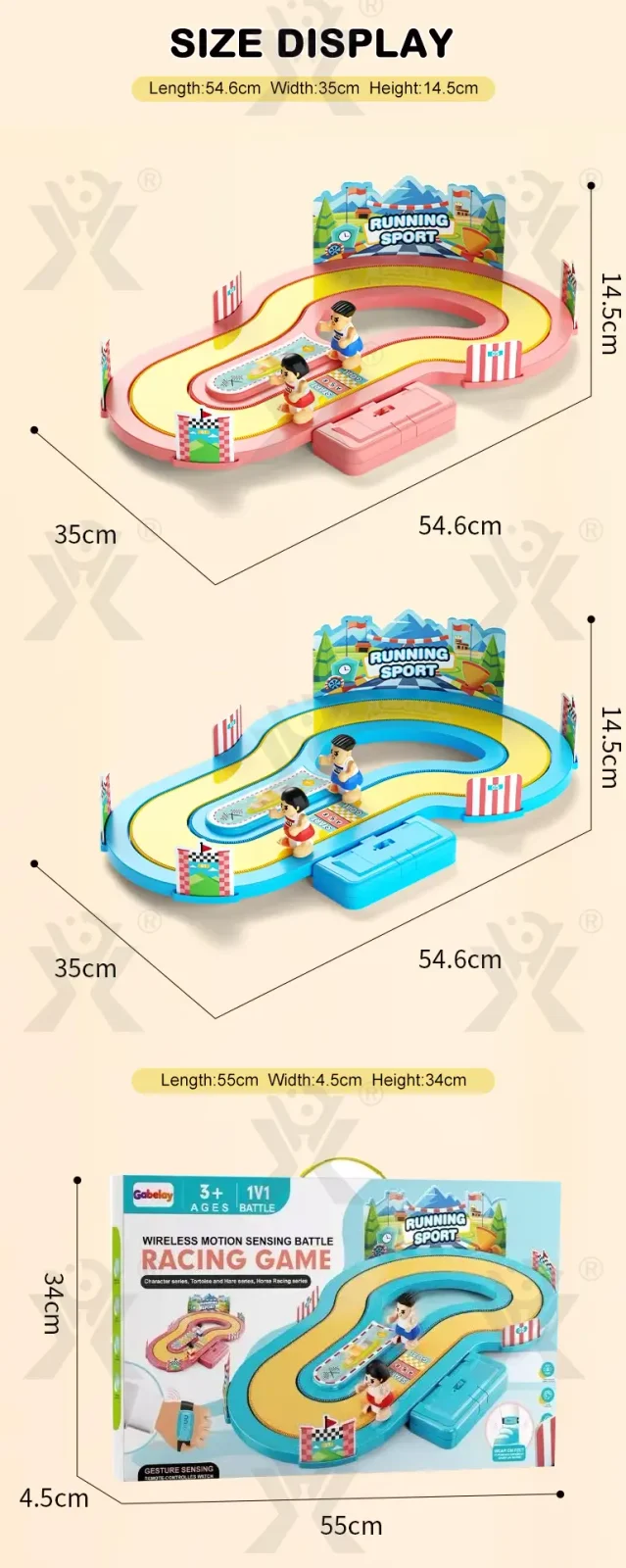 Wireless Motion Sensing Racing Game, Parent-Child Interactive Activities (TG5188226) — product detail panel 10