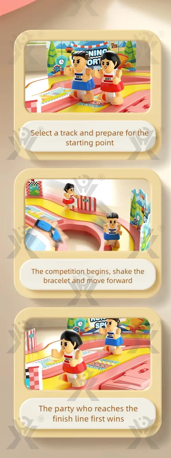 Wireless Motion Sensing Racing Game, Parent-Child Interactive Activities (TG5188226) — product detail panel 3