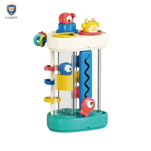 Multifunctional Baby Shape Sorter Hooty Sound Tube Toy