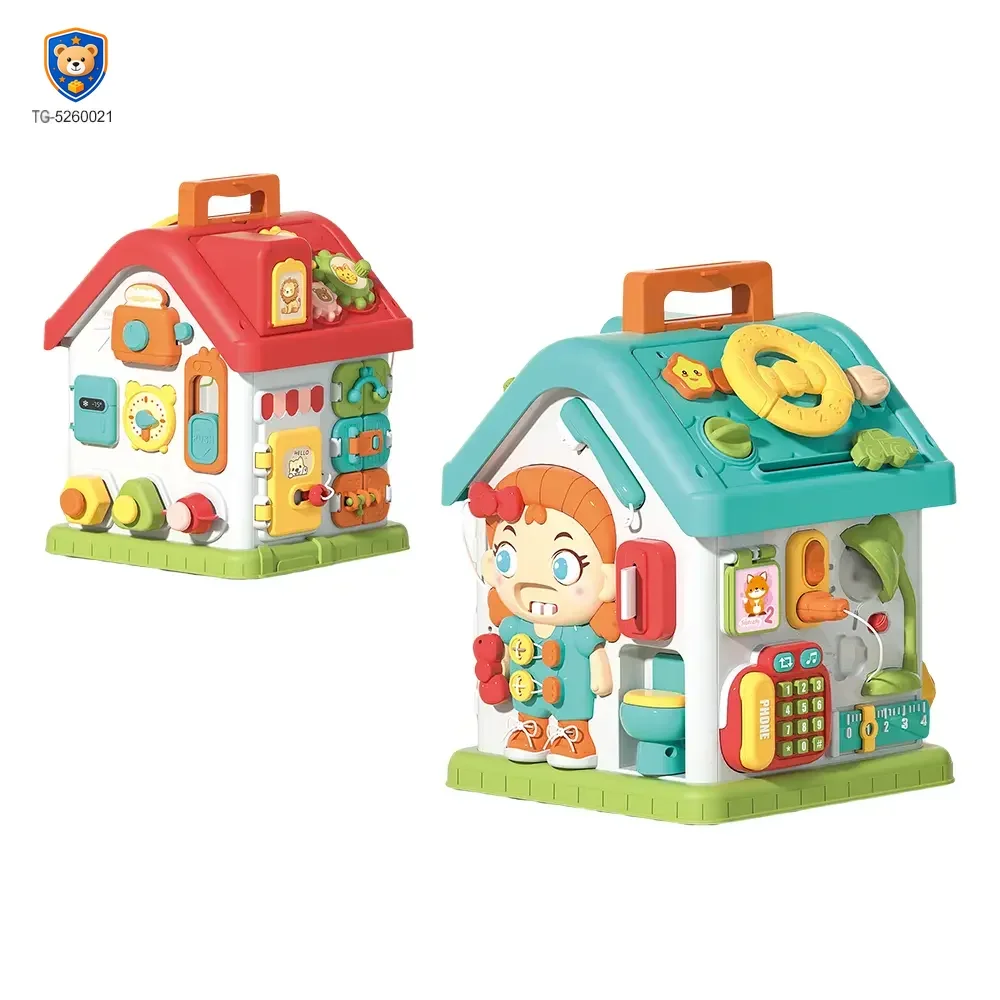 Montessori Busy House Activity Toy for Toddler — product view 1