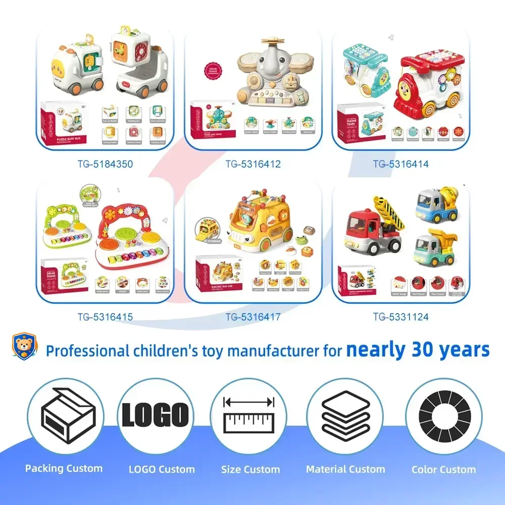 Montessori Busy House Activity Toy for Toddler — product view 4