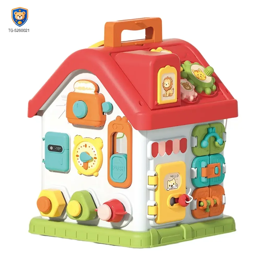 Montessori Busy House Activity Toy for Toddler — product view 7