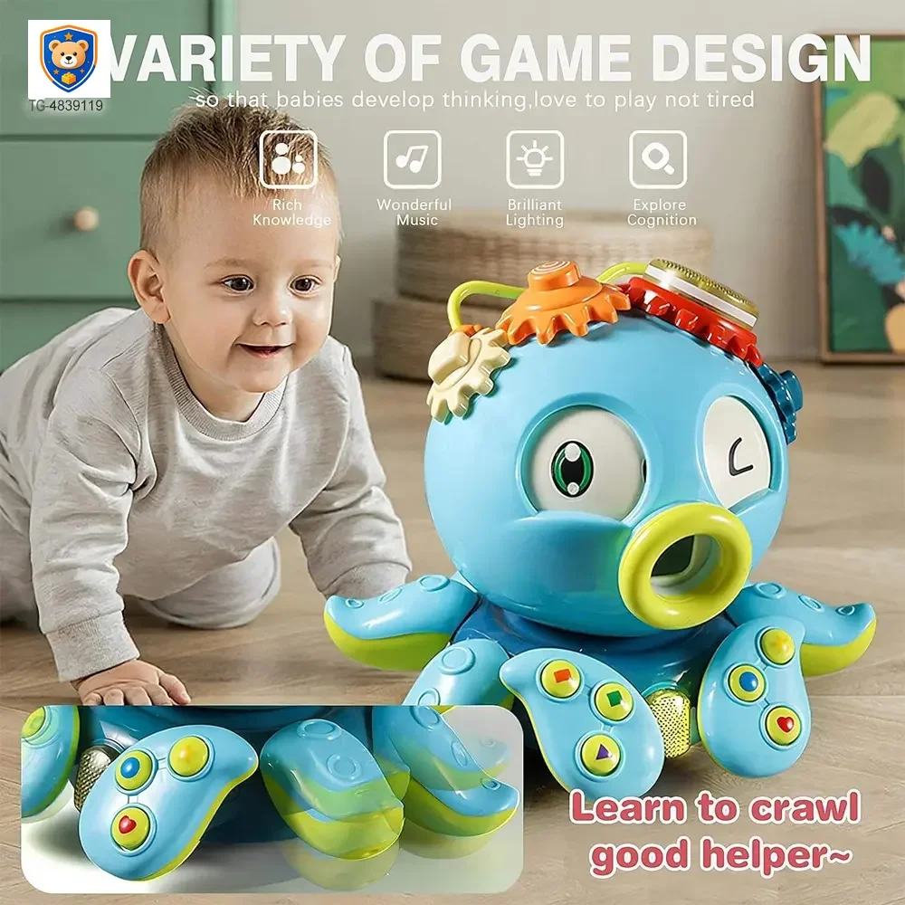 Crawling Octopus Toy For Early Learning — product view 4