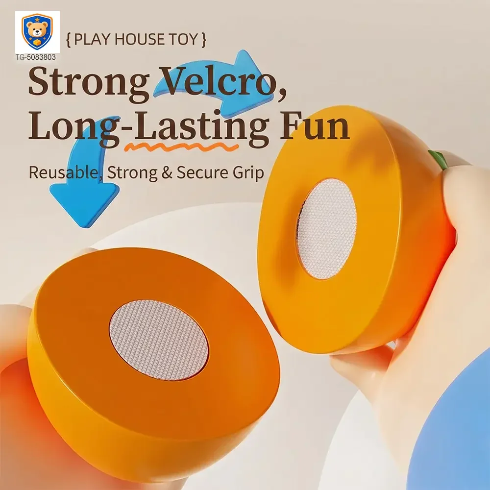 Pretend Play Kitchen Cutting Fruits Vegetables Toys — product view 2