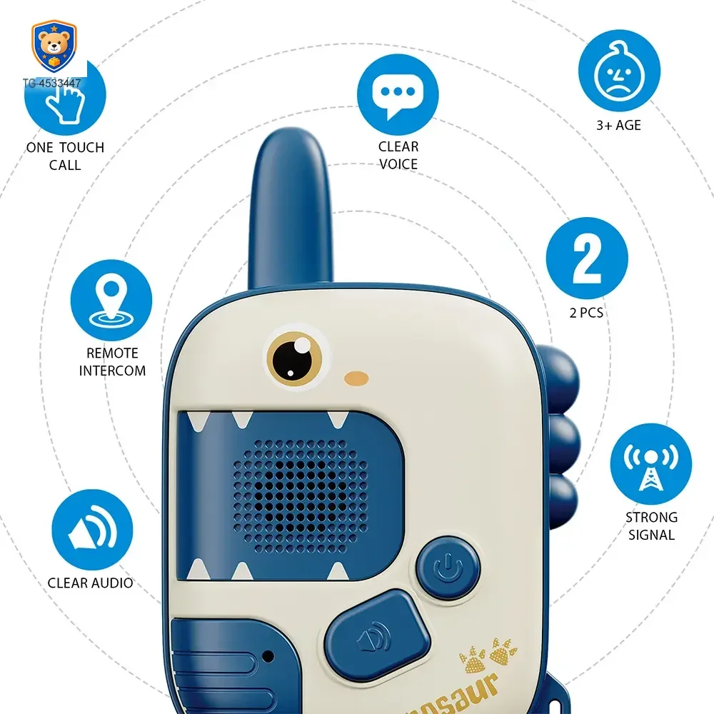 Dinosaur Walkie Talkies, 300M Range — product view 2
