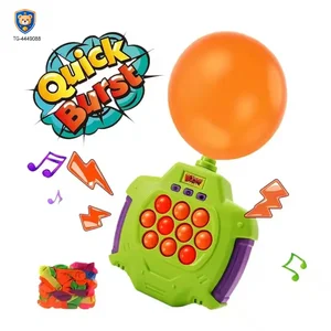 Fast Push Pop Game Toy, Fidget Toys with Balloon for Kids