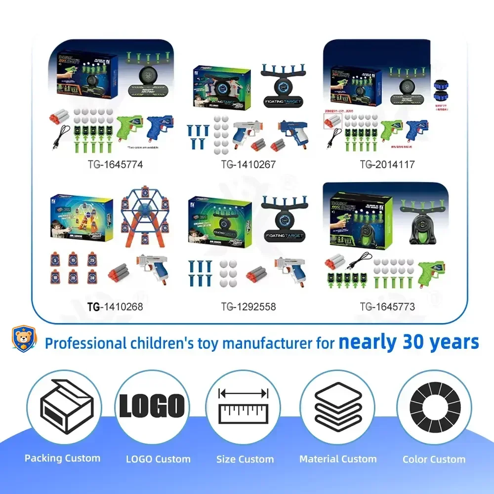 Floating Target Shooting Toy, Foam Ball Launcher Gun — product view 5