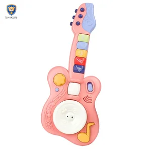 Kids’ Guitar Toys with LED Lights & Sound, Interactive Early Learning Supply