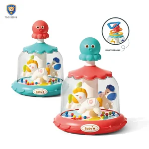 Press and Spin Carousel Toy, Baby Early Education Training