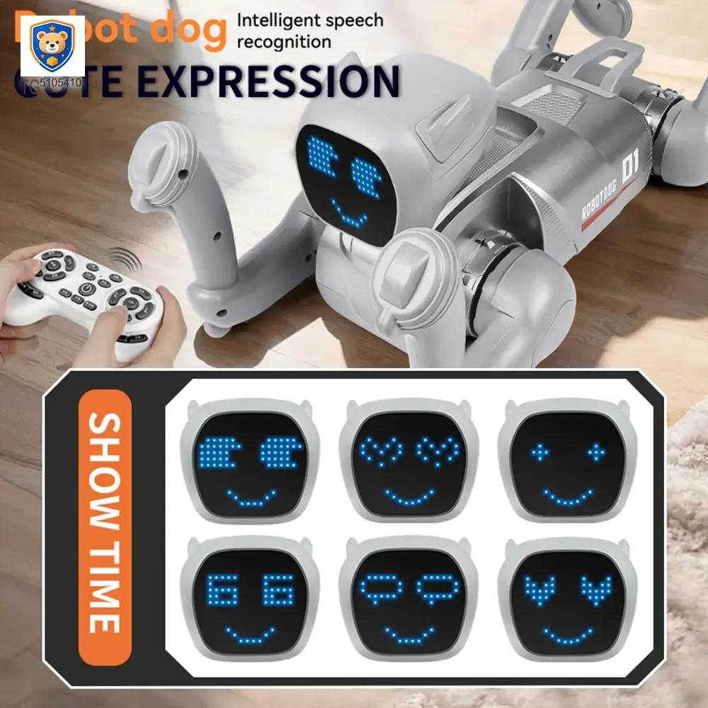 RC Smart Robot Dog Toy with Voice & App Control — product view 2