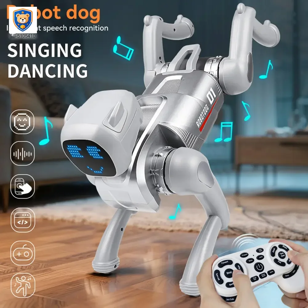 RC Smart Robot Dog Toy with Voice & App Control — product view 4