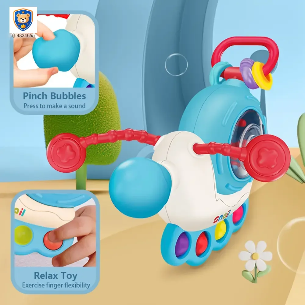 Snail Sensory Toys, Round-Edge Design — product view 2