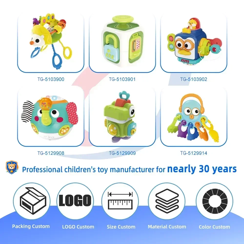 Snail Sensory Toys, Round-Edge Design — product view 5