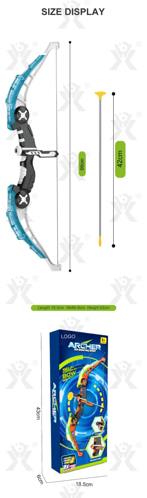 Bow and Arrow Toy Set (TG5140073) — product detail panel 6