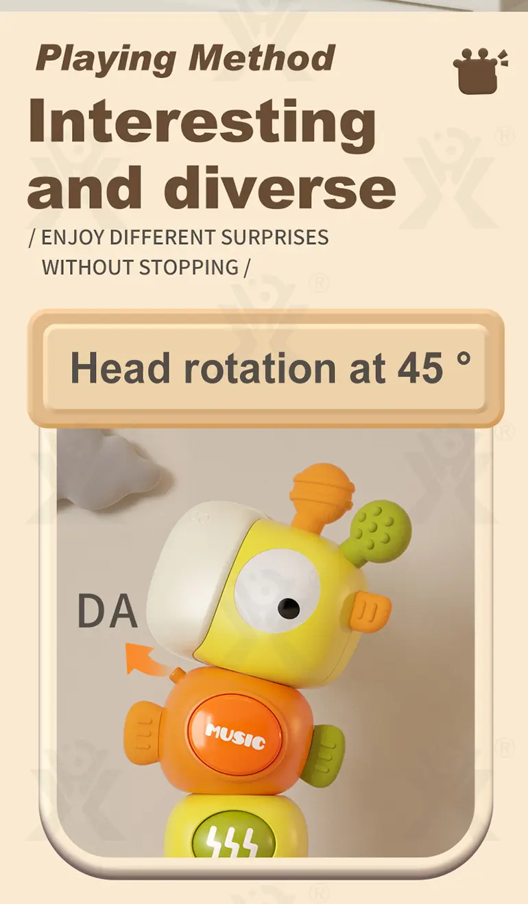 Giraffe Musical Rattle Sensory Toy for Infants (TG4834968) — product detail panel 3