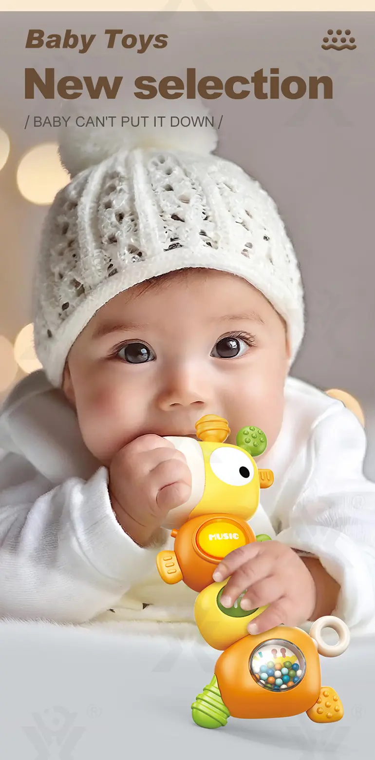 Giraffe Musical Rattle Sensory Toy for Infants (TG4834968) — product detail panel 5