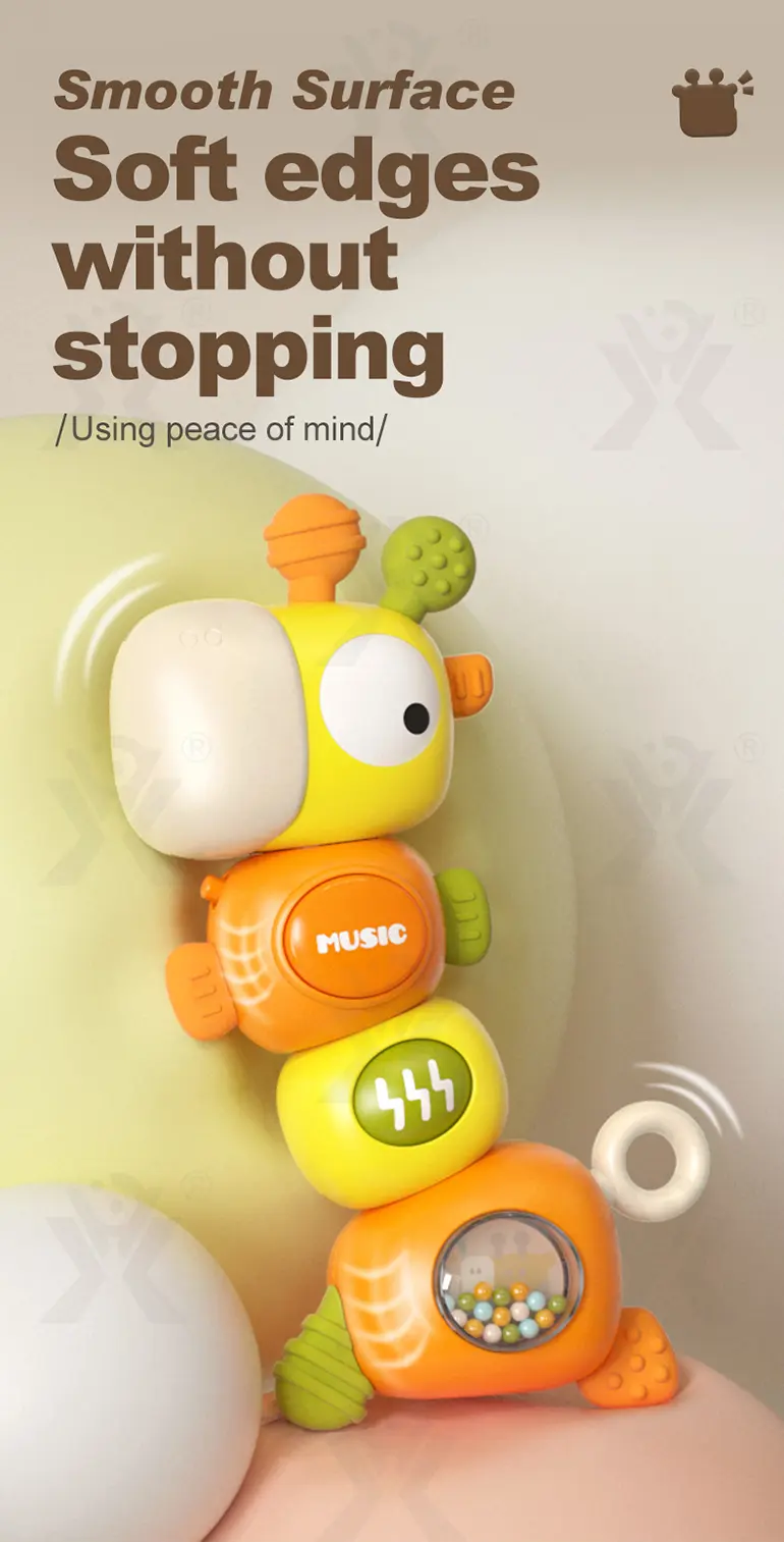 Giraffe Musical Rattle Sensory Toy for Infants (TG4834968) — product detail panel 9