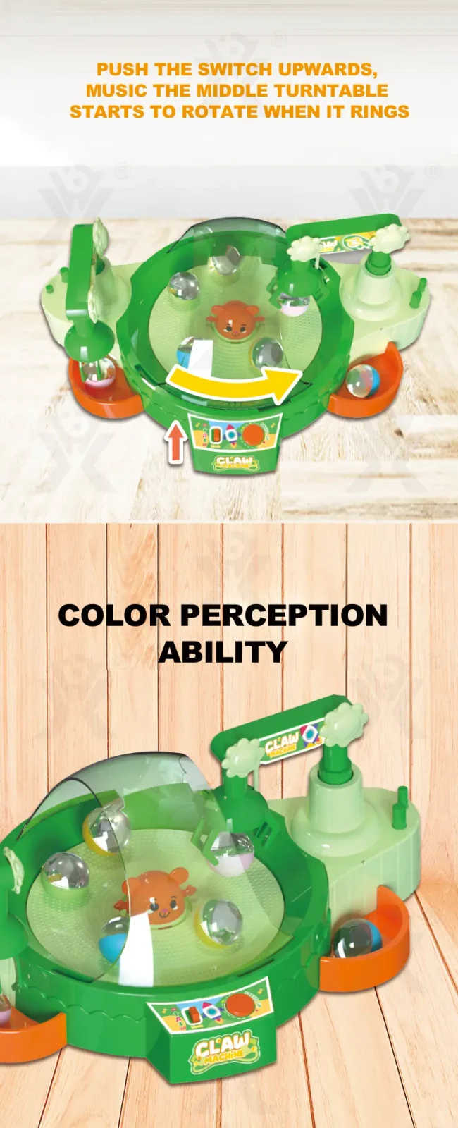 Interactive Claw Machine Toy, Music Lights Effect (TG4843562) — product detail panel 3