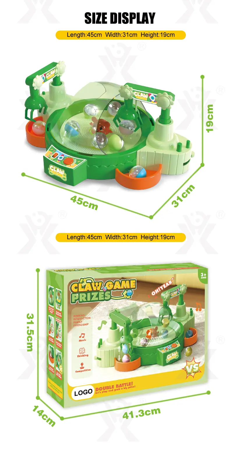 Interactive Claw Machine Toy, Music Lights Effect (TG4843562) — product detail panel 8