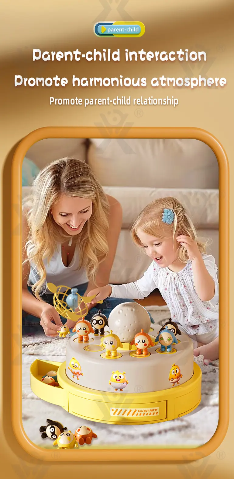 Bouncing and Catching Game Toy, Egg Party Theme (TG4377590) — product detail panel 5