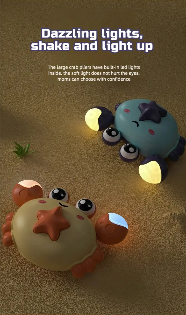 Press Activated Crab, LED Lights (TG4963163) — product detail panel 4