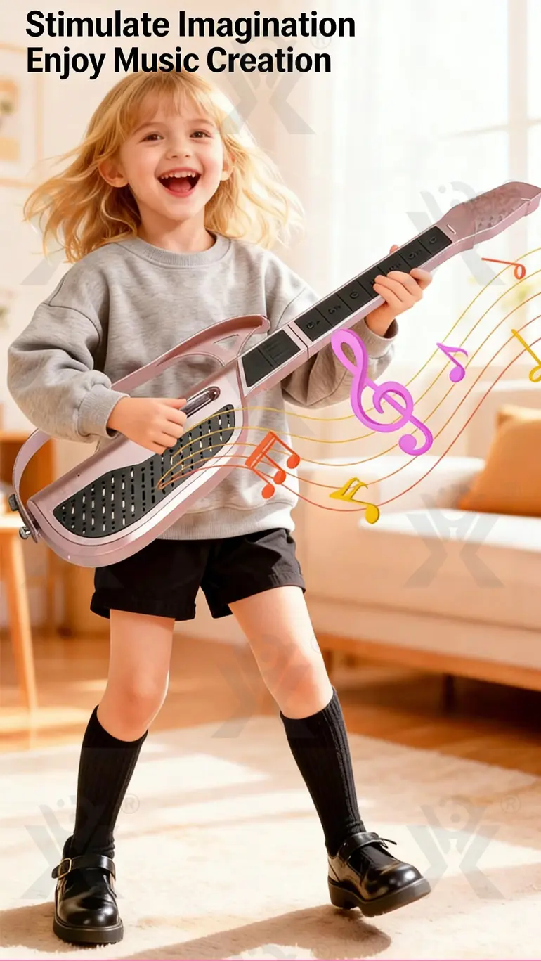 Smart Electric Guitar Toy, Cultivate Musical Interest (TG5235478) — product detail panel 3