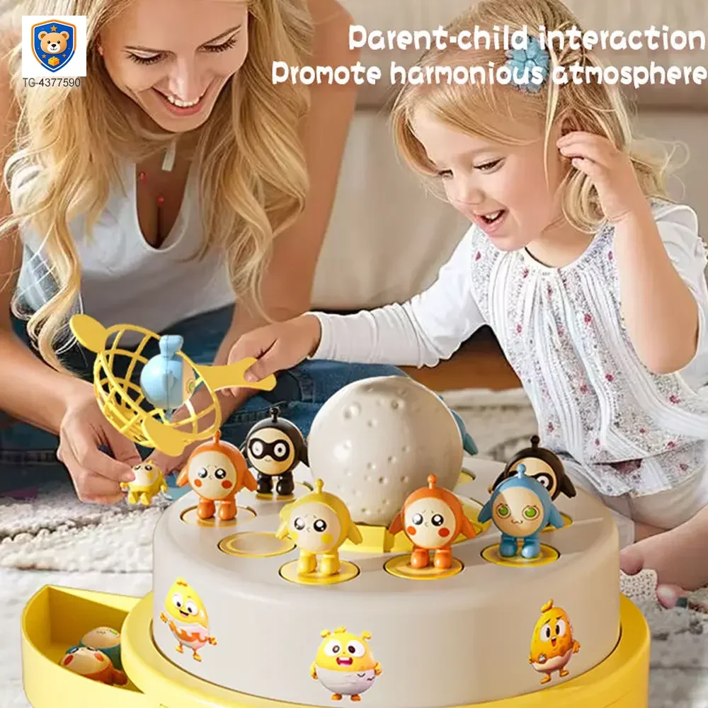 Bouncing and Catching Game Toy, Egg Party Theme — product view 2